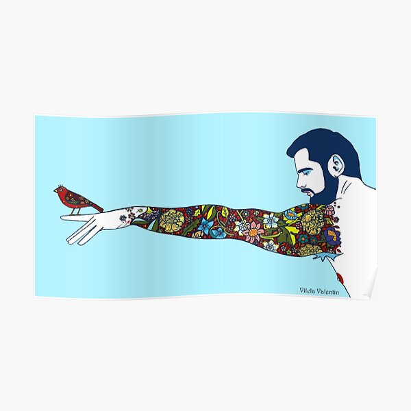 Fly Away Little Bird Poster