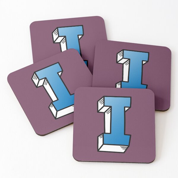 Item preview, The Letter I - Blue designed and sold by FinlayMcNevin.
