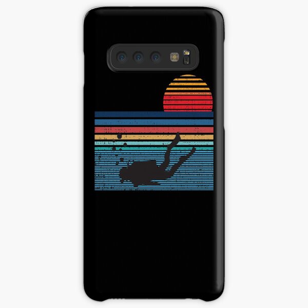 Vintage Retro Scuba Diving Gifts For Scuba Diver Samsung Galaxy Snap Case