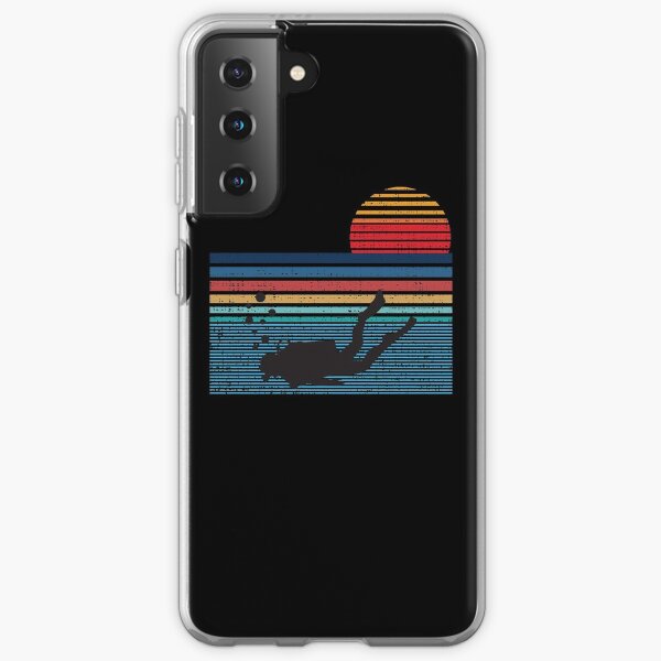 Vintage Retro Scuba Diving Gifts For Scuba Diver Samsung Galaxy Soft Case