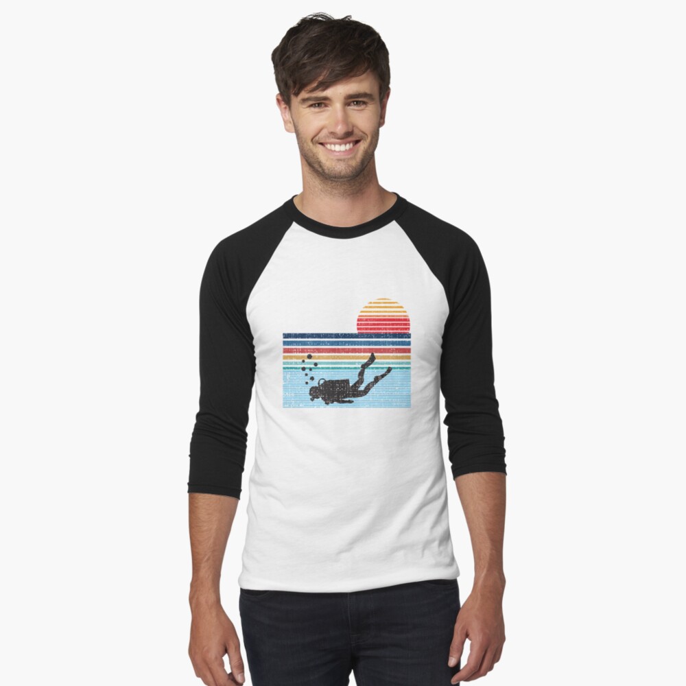 Item preview, Baseball ¾ Sleeve T-Shirt designed and sold by mrsmitful.