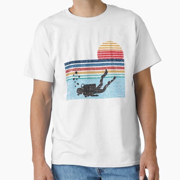 Item preview, Vintage Retro Scuba Diving Gifts For Scuba Diver designed and sold by mrsmitful.