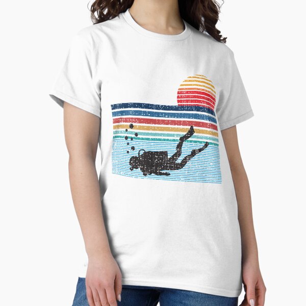 Item preview, Vintage Retro Scuba Diving Gifts For Scuba Diver designed and sold by mrsmitful.