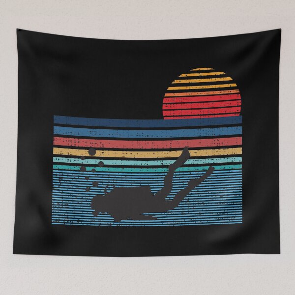 Item preview, Vintage Retro Scuba Diving Gifts For Scuba Diver designed and sold by mrsmitful.