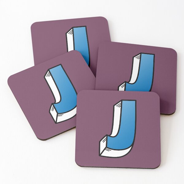 Item preview, The Letter J - Blue designed and sold by FinlayMcNevin.