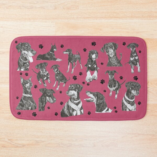 Item preview, Doberman Paw Print Version designed and sold by Eva Dobie Arts.