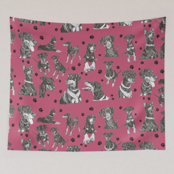 Item preview, Doberman Paw Print Version designed and sold by Eva Dobie Arts.