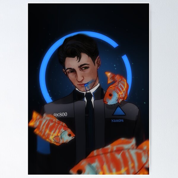 Connor RK800 Poster DETROIT BECOME HUMAN – Mitgard Store