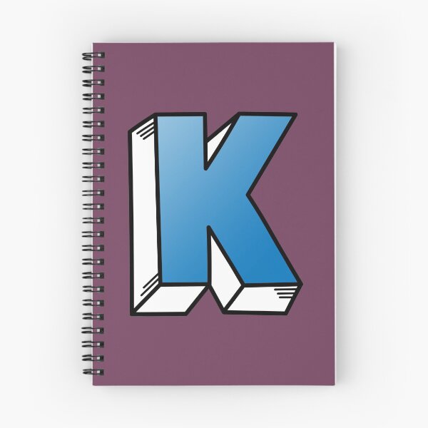 Item preview, The Letter K - Blue designed and sold by FinlayMcNevin.