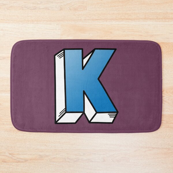 Item preview, The Letter K - Blue designed and sold by FinlayMcNevin.