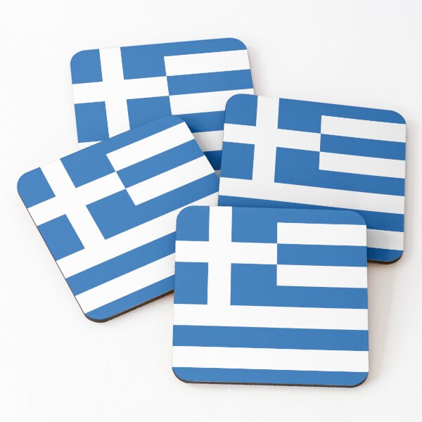 Item preview, Greek National Flag - Greece Sticker Sheet Multi Decals designed and sold by deanworld.