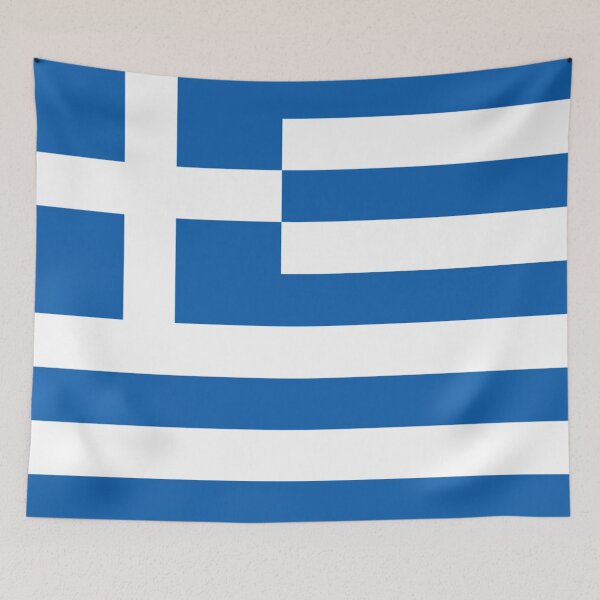 Item preview, Greek National Flag - Greece Sticker Sheet Multi Decals designed and sold by deanworld.
