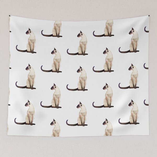 Item preview, Siamese Cat Patchwork designed and sold by katherineblower.