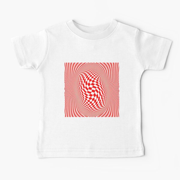 Optical #Art: Moving #Pattern #Illusion - #OpArt  Baby T-Shirt