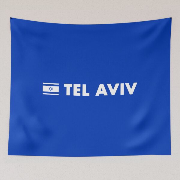 Item preview, Tel Aviv Israel Flag designed and sold by lukassfr.