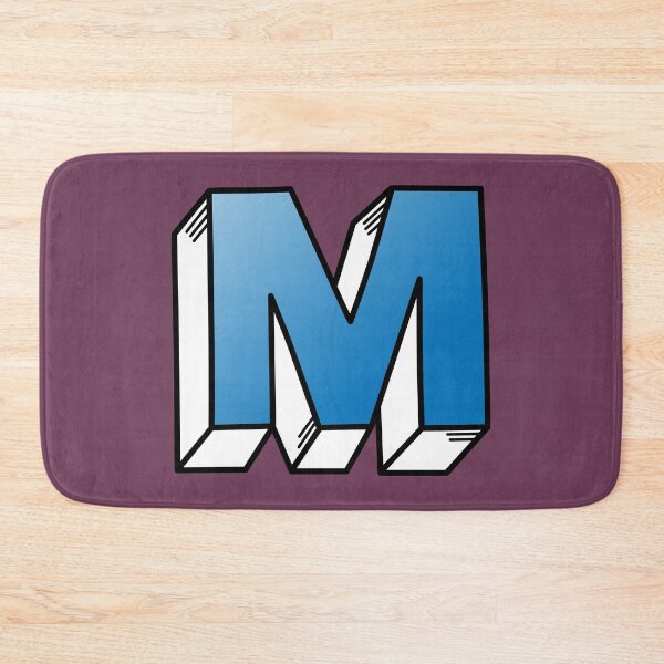 Item preview, The Letter M - Blue designed and sold by FinlayMcNevin.