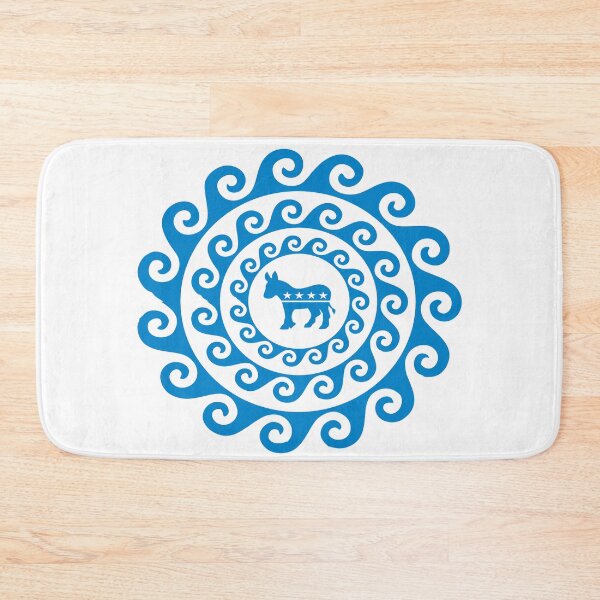 Item preview, Blue Wave Mandala Democratic Donkey 2020 Presidential Election designed and sold by funnytshirtemp.