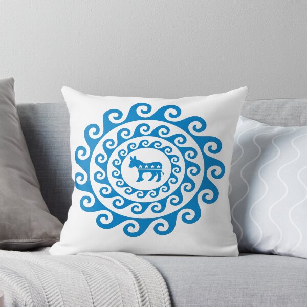 Item preview, Blue Wave Mandala Democratic Donkey 2020 Presidential Election designed and sold by funnytshirtemp.