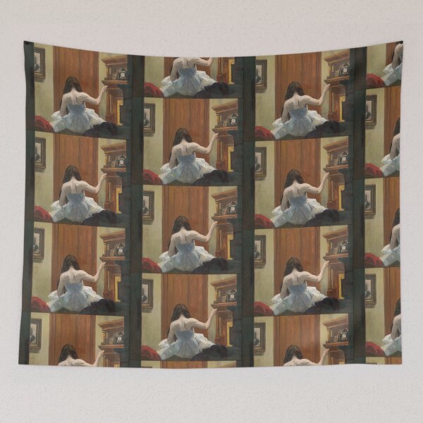 Item preview, Girl in blue dress - Edward Hopper designed and sold by Vintage Designs +.