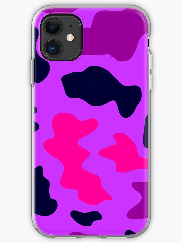 purple camo dress