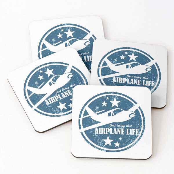 Item preview, Just Living That Airplane Life (distressed) designed and sold by StrongVlad.