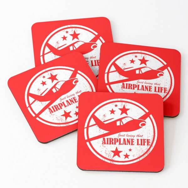 Item preview, Just Living That Airplane Life (distressed) designed and sold by StrongVlad.