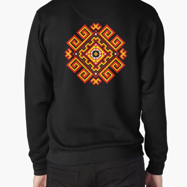 ethnic ornament Pullover Sweatshirt