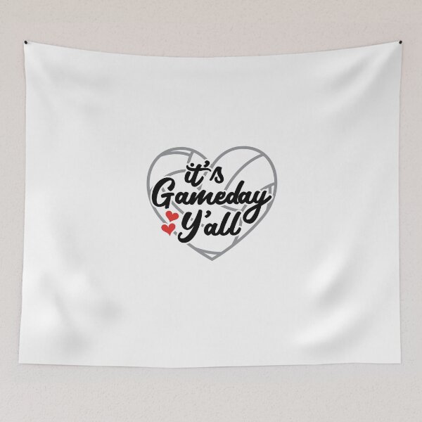Item preview, It's Game Day Y'all Cute Volleyball Team Season  designed and sold by SilentEcho.