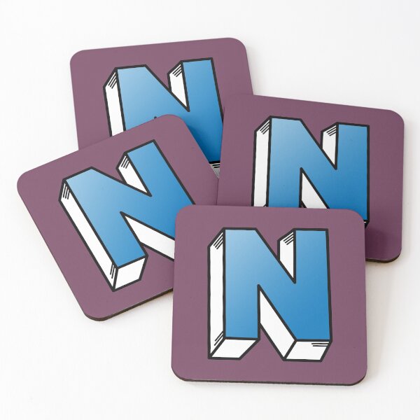 Item preview, The Letter N - Blue designed and sold by FinlayMcNevin.