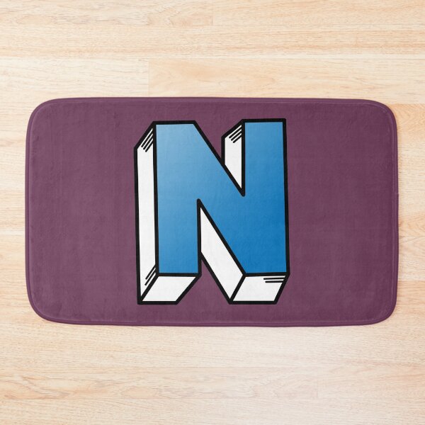 Item preview, The Letter N - Blue designed and sold by FinlayMcNevin.