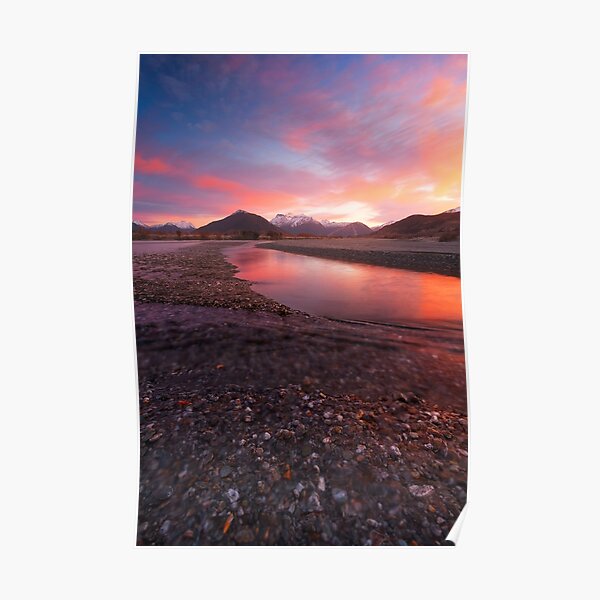 Glenorchy Red Dawn Poster