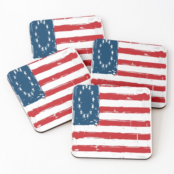 Item preview, Betsy Ross American Flag Patriotic Battle Flag 13 Colonies American Revolution designed and sold by ProjectX23.