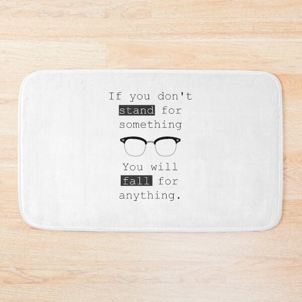 Item preview, Malcolm X Quote With Spectacles  designed and sold by GetItGiftIt.