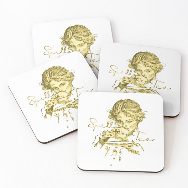 Item preview, Retro Vintage Spill the tea designed and sold by PincGeneral.