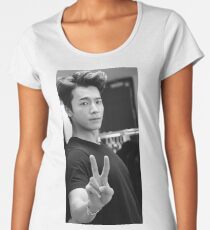 Super Junior Donghae Premium Rundhals-Shirt