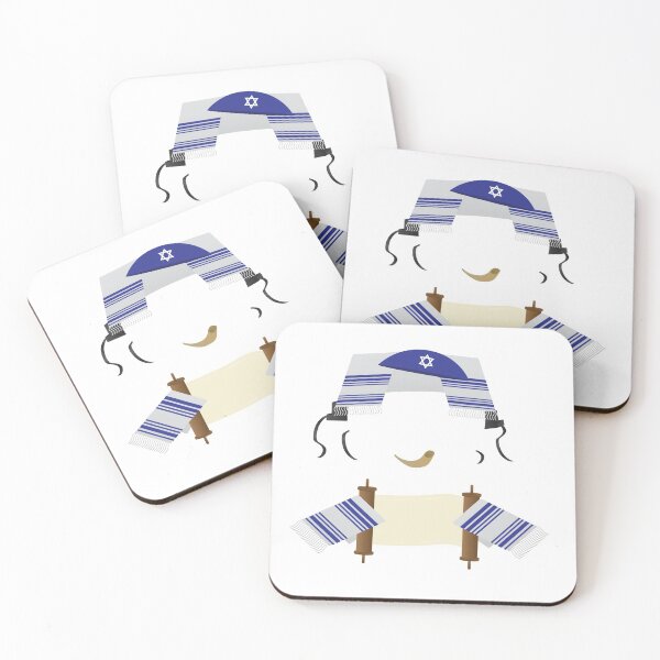 Item preview, Funny Jewish design - Tallit, kippah, Torah scroll, Tefillin designed and sold by sigdesign.