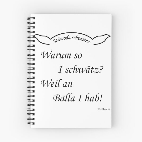 Item preview, Schwoda is chattering - because I have Balla I! designed and sold by saechla.