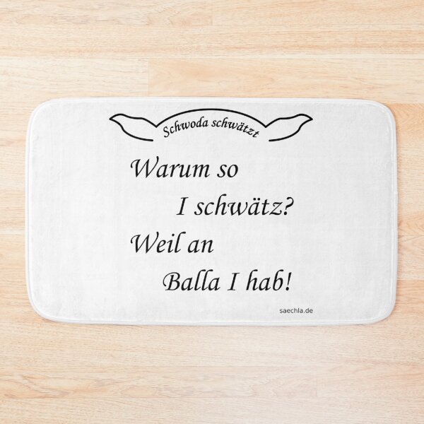 Item preview, Schwoda is chattering - because I have Balla I! designed and sold by saechla.