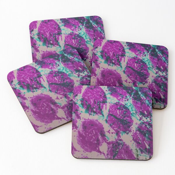 Item preview, Purple and aqua spots of cuteness designed and sold by Chloemcglinchey.