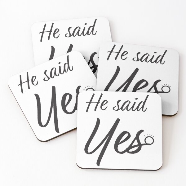 Item preview, He said yes designed and sold by sigdesign.