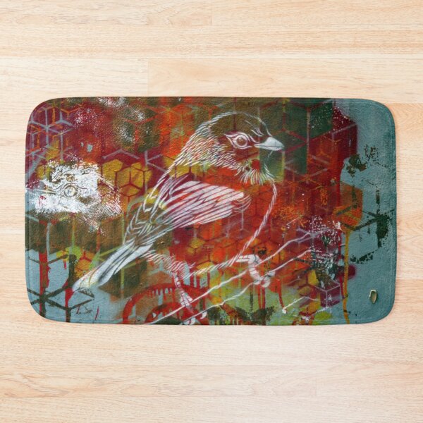 Item preview, Colorful Sparrow Graffiti designed and sold by Anna Lemos.