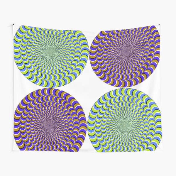 Optical #Art: Moving #Pattern #Illusion - #OpArt  Tapestry