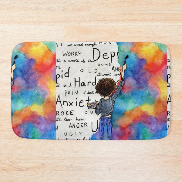 Item preview, Always Keep Fighting Watercolor Painting (2015) REVAMP designed and sold by arlieopal.