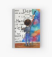 Always Keep Fighting Watercolor Painting (2015) REVAMP Hardcover Journal