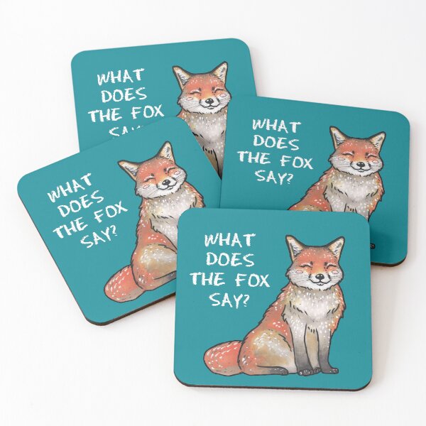 Item preview, Red Fox - Animal series designed and sold by BeeHappyShop.
