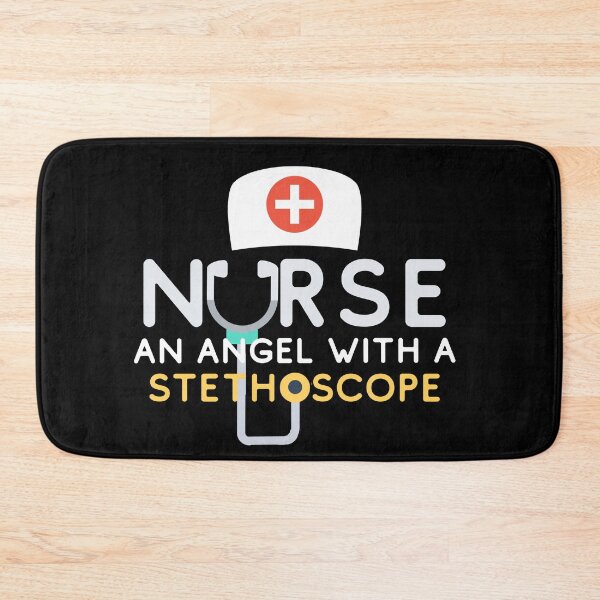 Item preview, Nurse Appreciation Week - Nurse an Angel with a stethoscope designed and sold by PincGeneral.