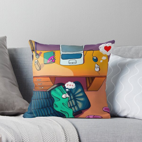 When no one Throw Pillow