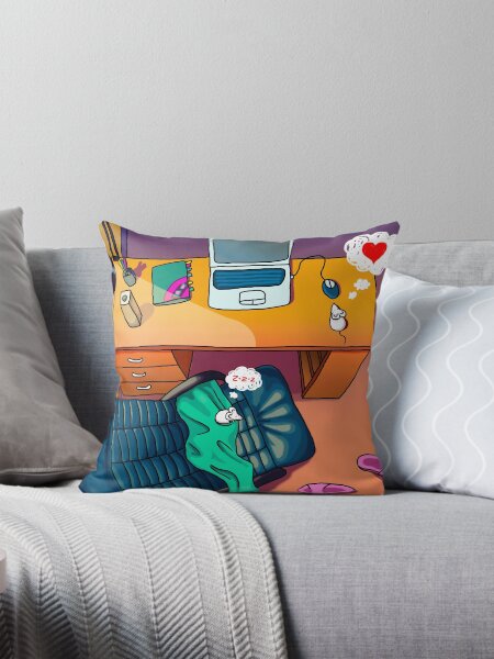 When no one Throw Pillow