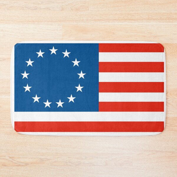 Item preview, Betsy Ross flag Distressed with 13 original colonies designed and sold by funnytshirtemp.