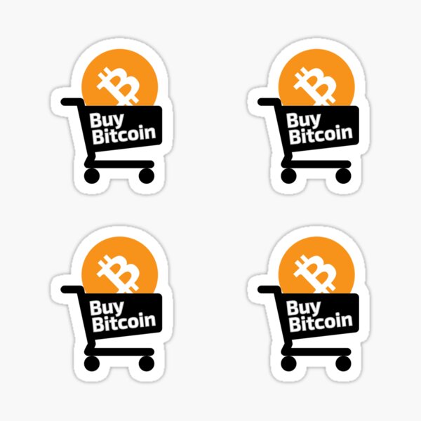 Buy Bitcoin Stickers Sticker
